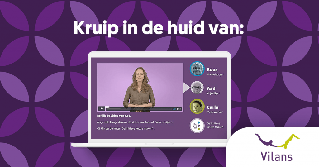 Vilans | e-Learning | Interactieve video | UP learning